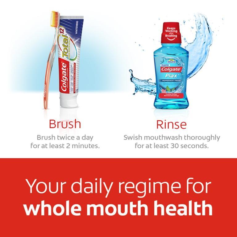 [Bundle of 4 Value Deal] Colgate Plax Peppermint Mouthwash … in Bukit Merah - Image 1