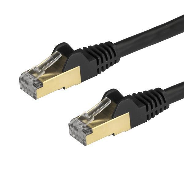 CABLE 3M RED ETHERNET RJ45 STP CAT6A SNAGLESS NEG RO en Toledo - Imagen 1