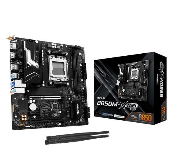 ASROCK AMD B850M-X WiFi R2.0 Socket AM5 en Móstoles - Imagen 1