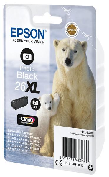 CARTUCHO EPSON FOTOGRAFICO NEGRO ALTA CAPACIDAD XP-605 … en Barcelona - Imagen 1