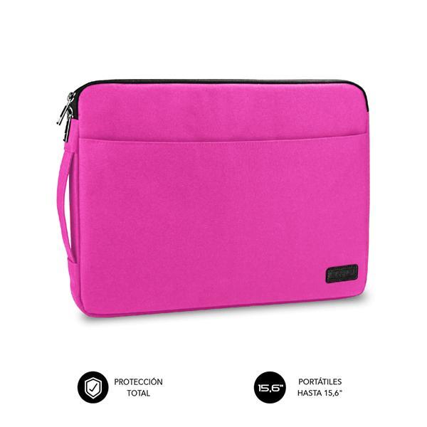 FUNDA PORTATIL SUBBLIM 15,6´´ ROSA en València - Imagen 1