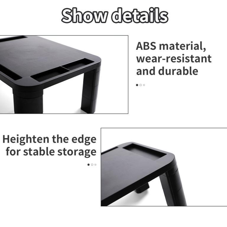 JUJIAJIA Adjustable Computer Shelf Screen Base TV Monitor … in Novena - Image 1