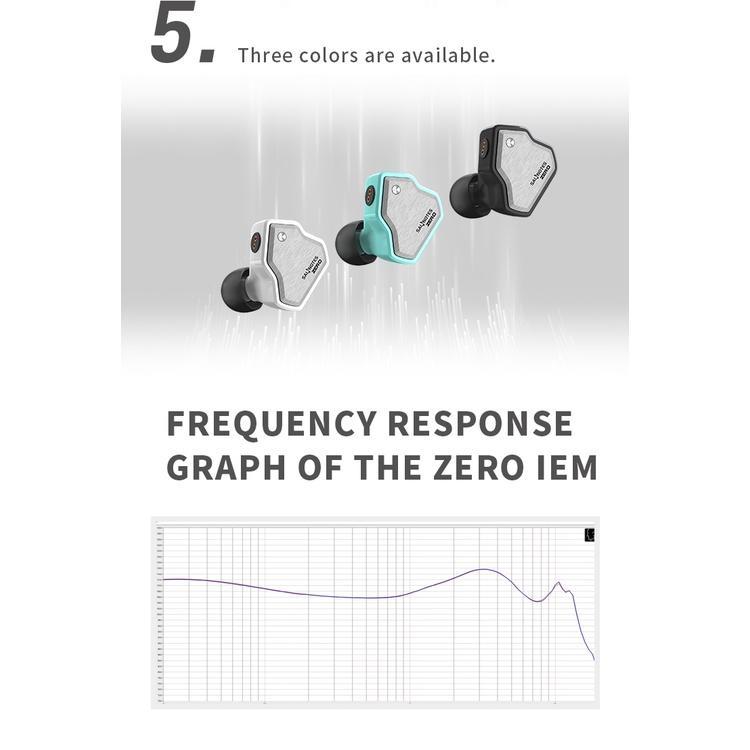 7Hz Salnotes Zero HiFi 10mm Dynamic Driver In Ear Earphone … in Pasir Ris - Image 1