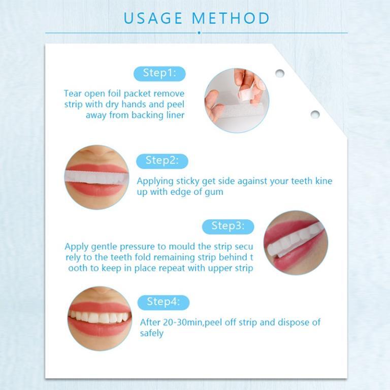 5D Teeth Whitening Sticker Set Professional Effects Dental … in Bukit Merah - Image 1