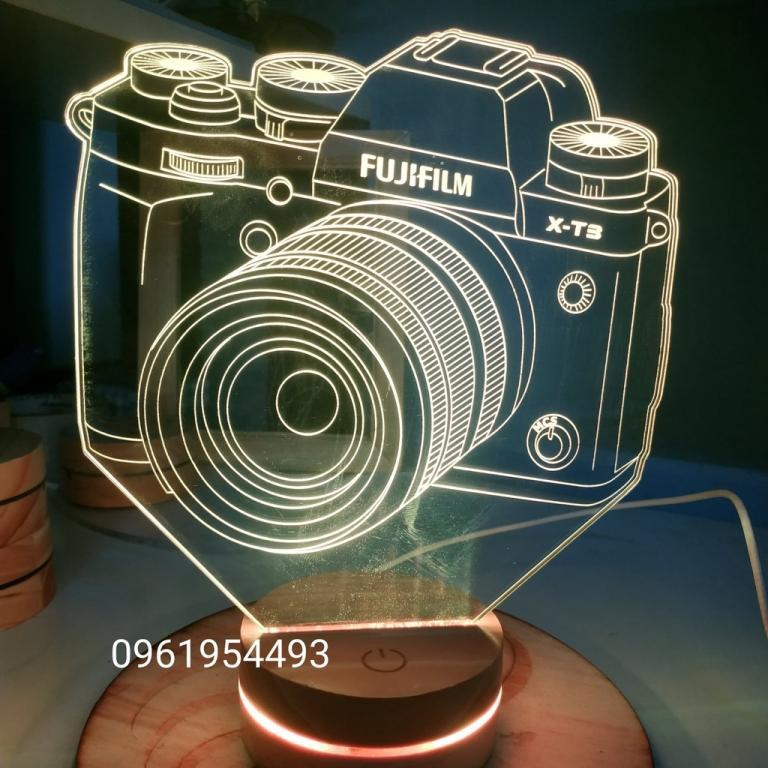3D led desk decor lamp for Photographers in Pasir Ris - Image 1