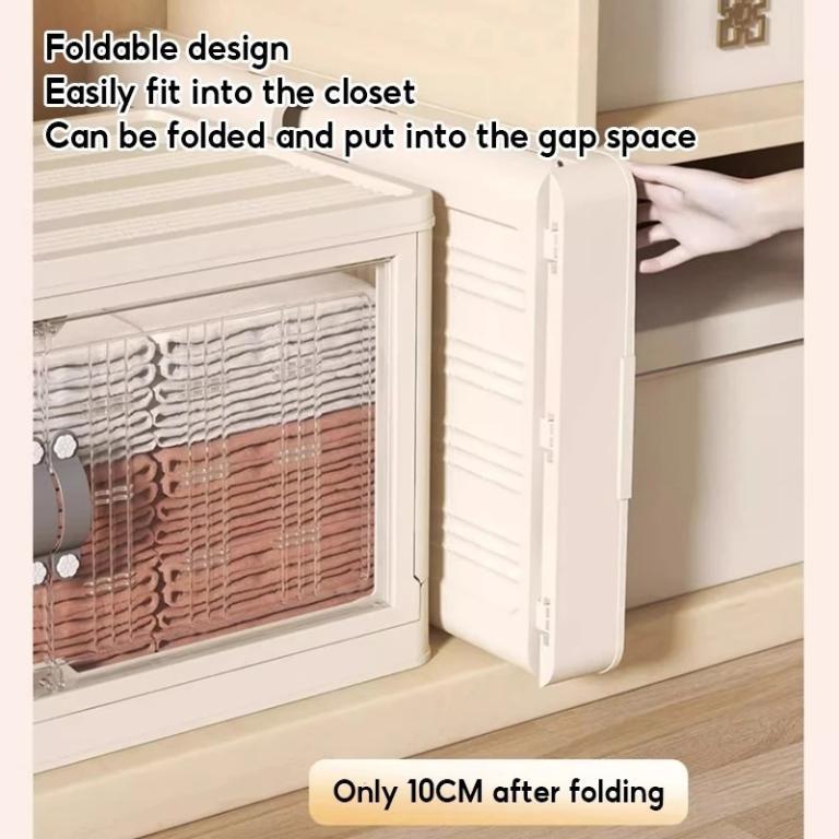 SPACE MAGE Foldable Multipurpose Double Storage Cabinet … in North-Eastern Islands - Image 1