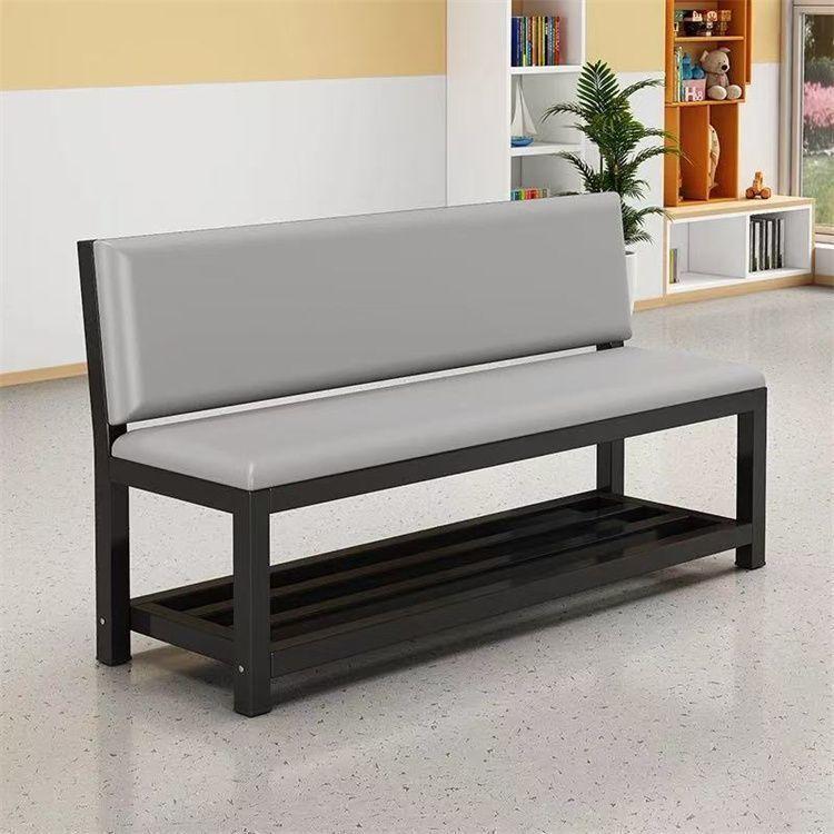 Creative New Style Bench Chair Soft Backrest Chair Barber … in North-Eastern Islands - Image 1