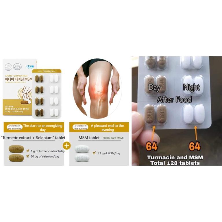 Atomy Turmacin MSM - Free Atomy Propolis Toothpaste 50g in Bukit Merah - Image 1