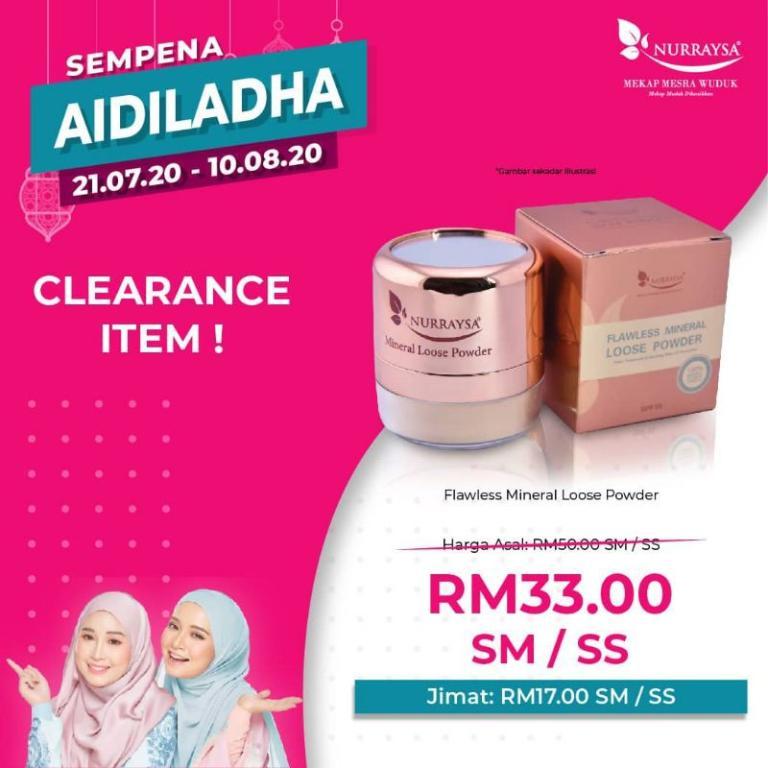 Mineral Loose Powder Nurraysa in Pasir Ris - Image 1