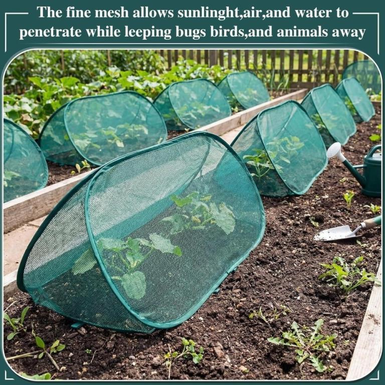 QQMALL Plant Protection Netting, Folding Insect-proof … in Woodlands - Image 1