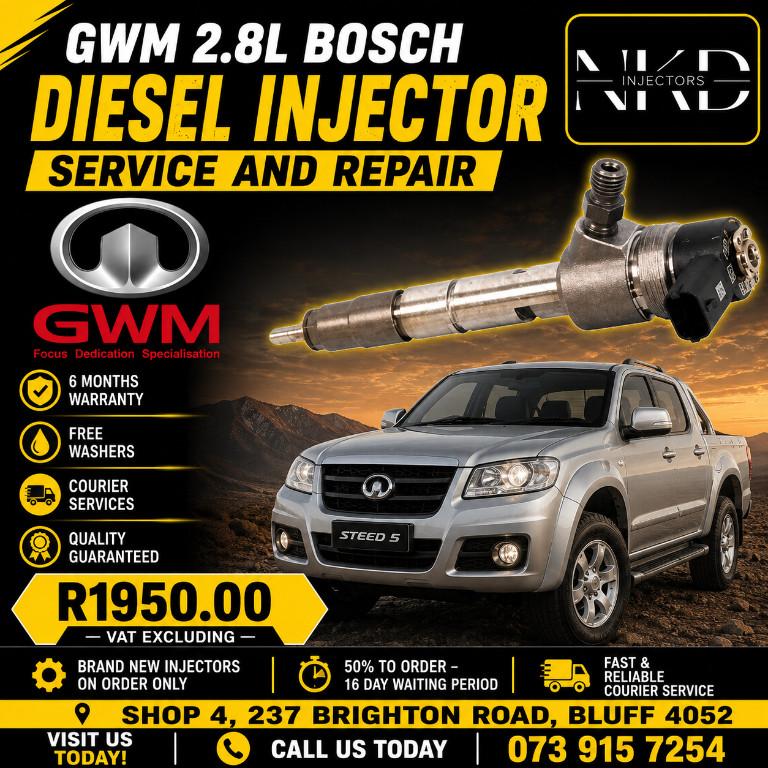 Recon Your GWM 2.8L Diesel Injectors in Pinetown - Image 1