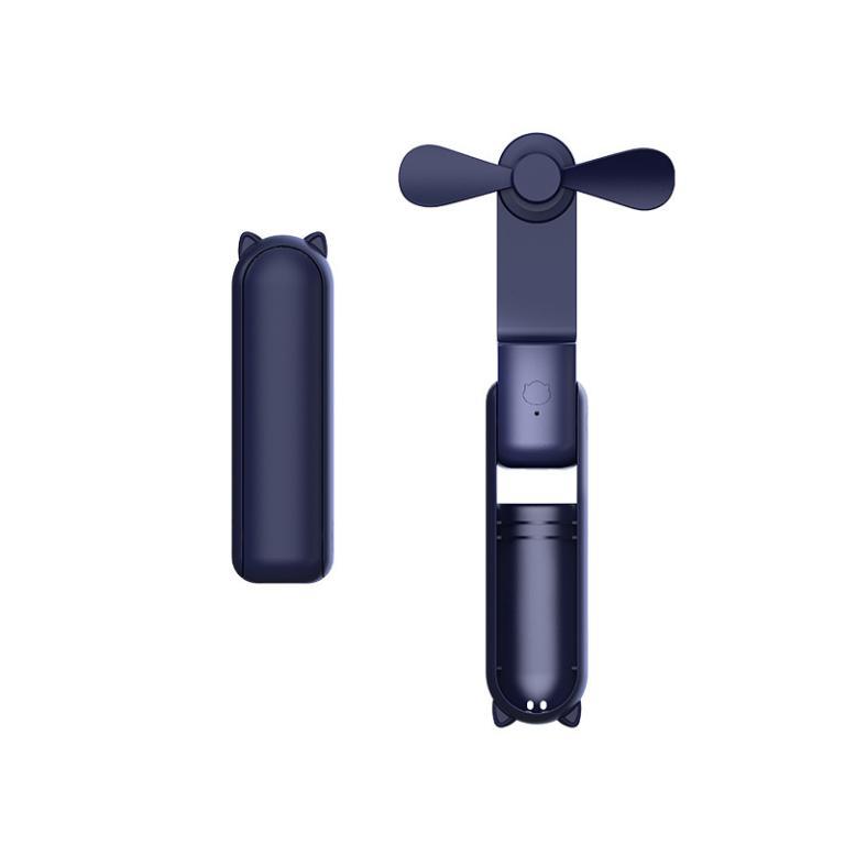 Foldable Mini Handheld Fan, Power Bank USB Rechargeable, 3 … in Sembawang - Image 1