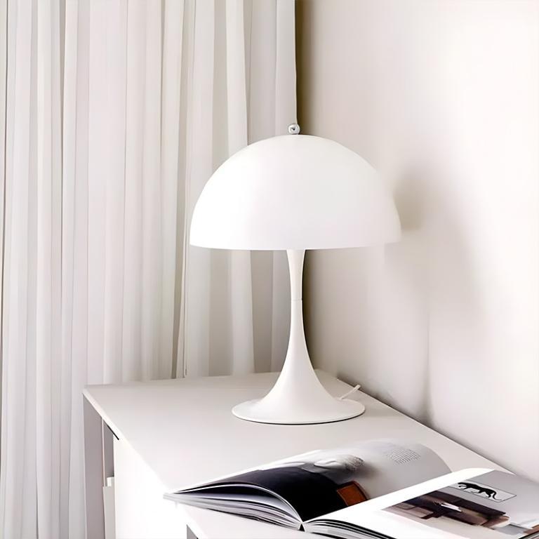 Creative Plug-In Led Mushroom Table Lamp, Retro Acrylic … in Sembawang - Image 1