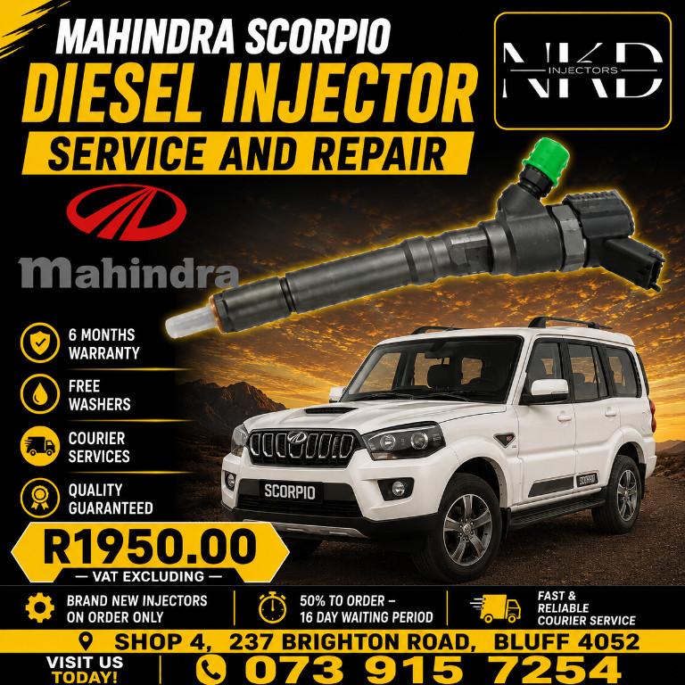Recon Your Mahindra Scorpio Diesel Injectors in Pinetown - Image 1