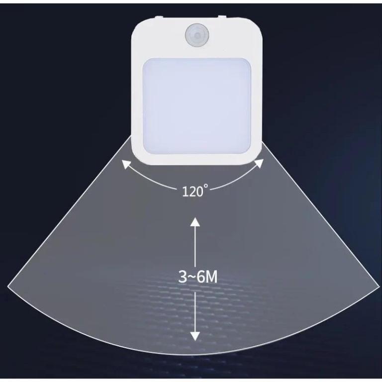Night Light Motion Sensor With LED Light EU Plug Lamps … in Bukit Batok - Image 1