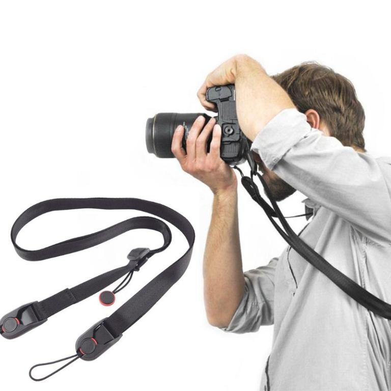 AOTO Digital Camera Adjustable SLR Camera Neck Strap Hand … in Pasir Ris - Image 1