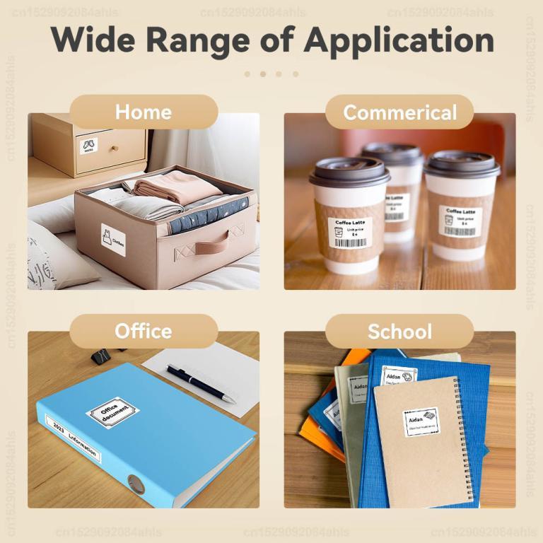 P50 Barcode Label Printer Labeling Maker Machine Mini … in Mandai - Image 1