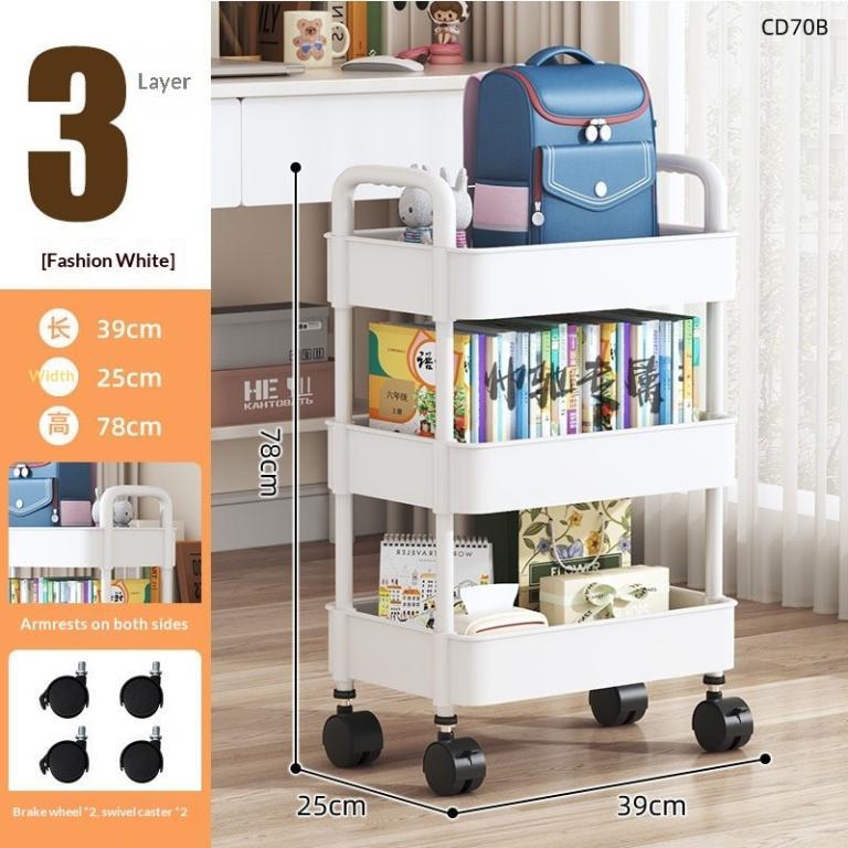 Foldable Cart Multi-Level Snack Rack Floor-To-Ceiling … in Woodlands - Image 1
