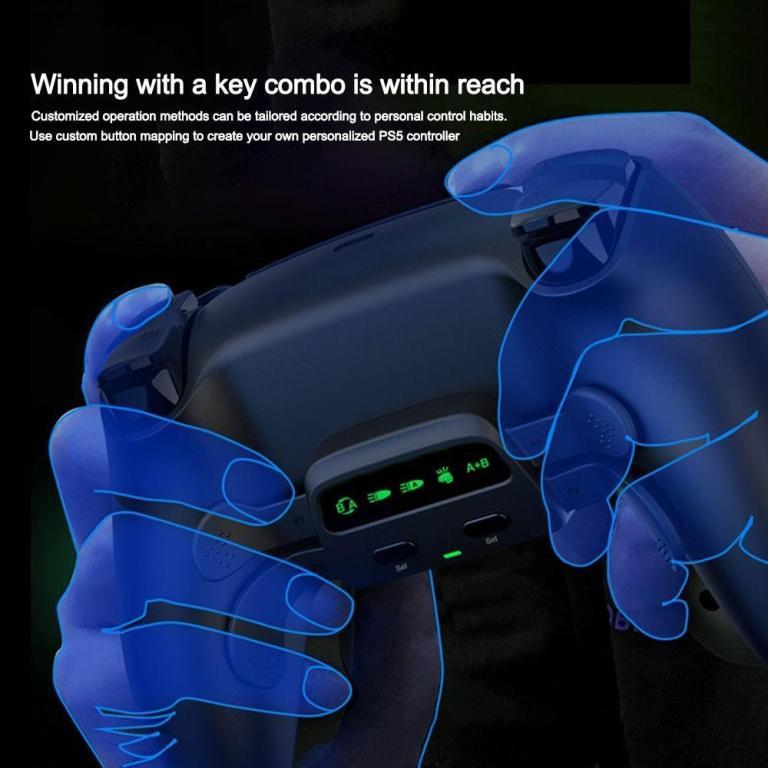 SHOUOUI Gamepad Back Paddles, Programmable Multi-function … in Bishan - Image 1