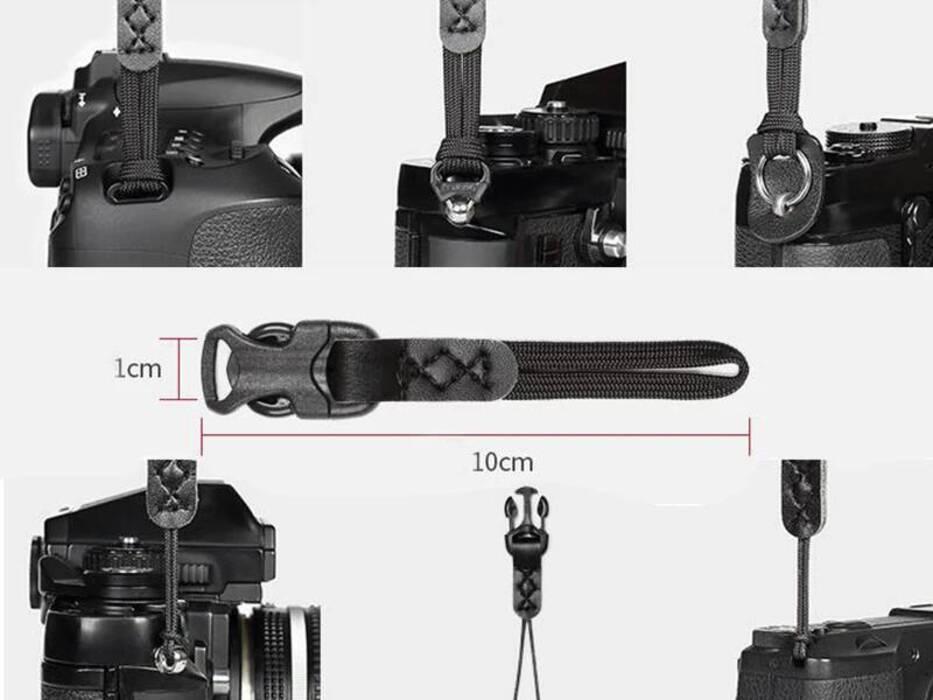 Composite Cowhide Camera Strap Adapter Buckle For Canon … in Pasir Ris - Image 1