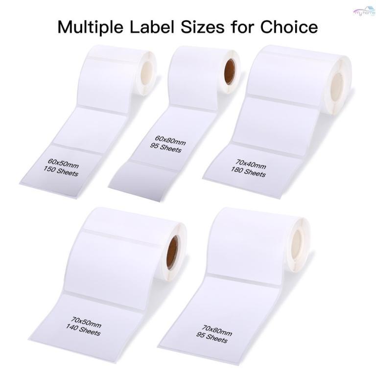 Label Printer Sticker Label Paper Label Roll Waterproof … in Mandai - Image 1