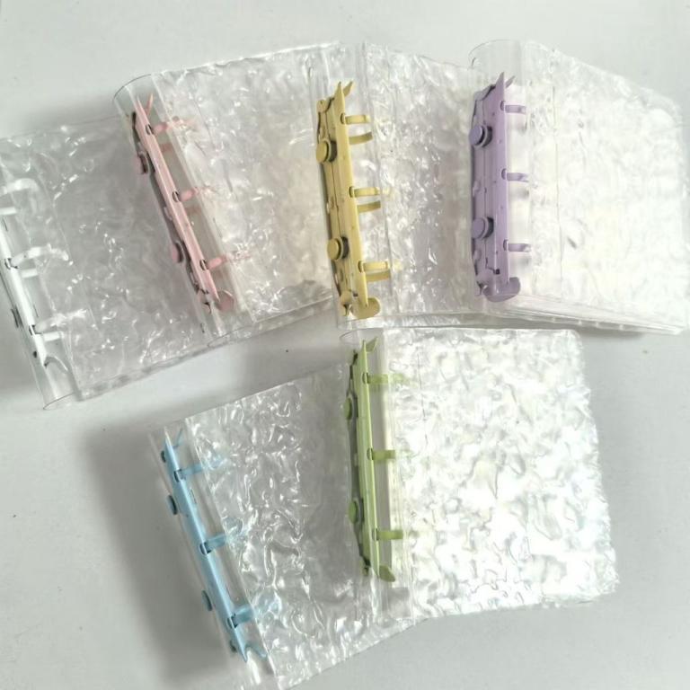 Little Red Book Color Clip Crystal Water Ripple Card Book … in Mandai - Image 1