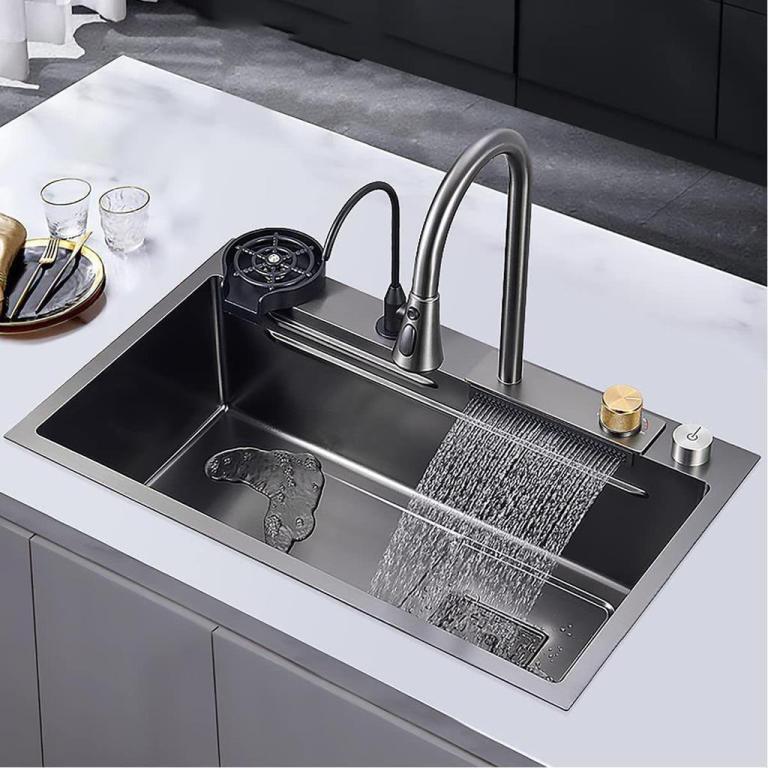 Waterfall Flying Rain Faucet Replacement Vegetable Washing … in Bukit Batok - Image 1