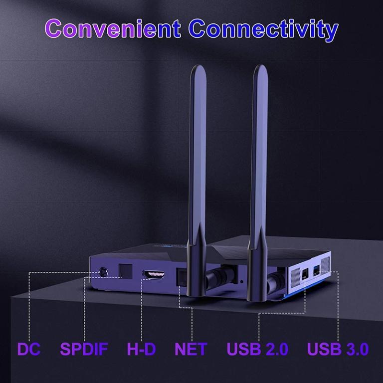 H96 MAX V58 Rockchip RK3588 Octa Core TV Box Android 12 … in Novena - Image 1