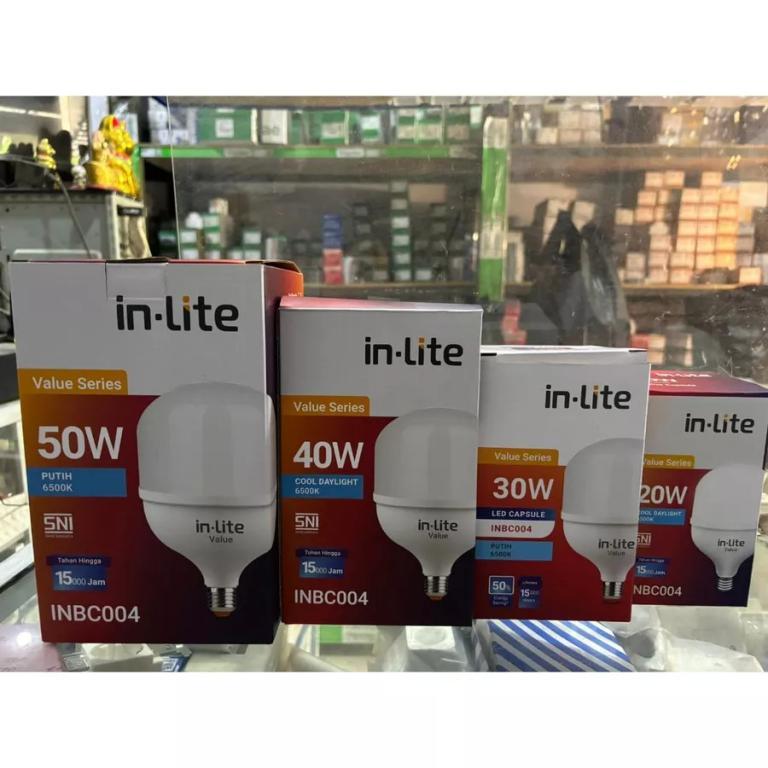 INLITE INBC004 LED CAPSULE VALUE SERIES LAMP 10W 20W 30W … in Pasir Ris - Image 1