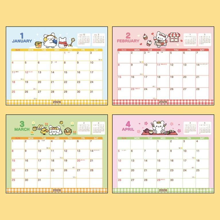 Sanrio Ring Calendar 2026 Desktop Character 【Direct From … in Pasir Ris - Image 1