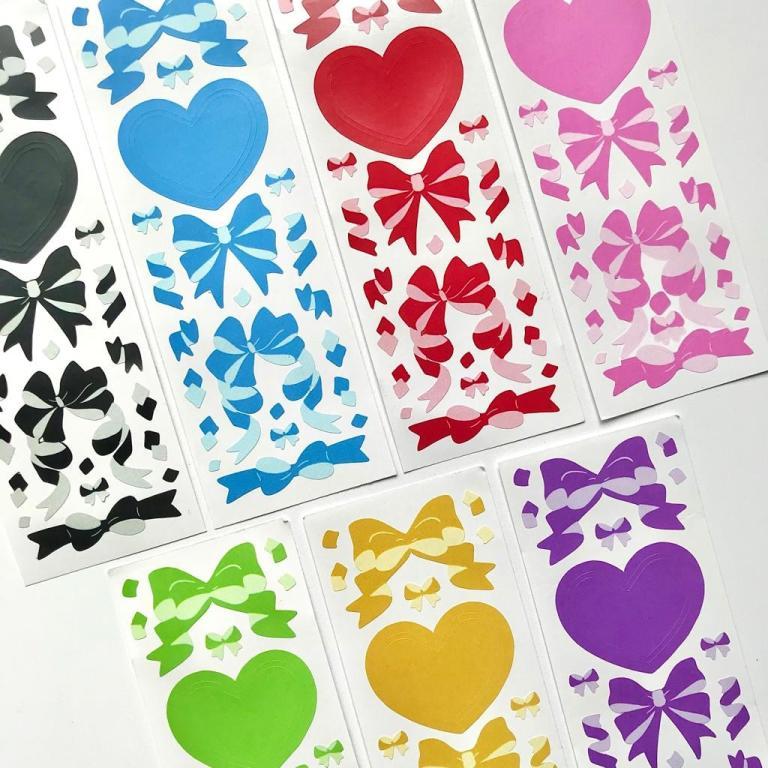 [STICKART] Ribbon confetti sticker sheet/ journal sticker … in Mandai - Image 1