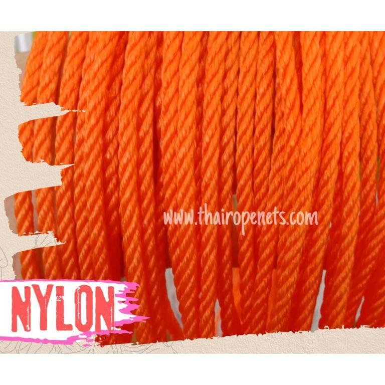 Orange Nylon Rope Use To Knit Football Nets. Diy Work … in Bishan - Image 1