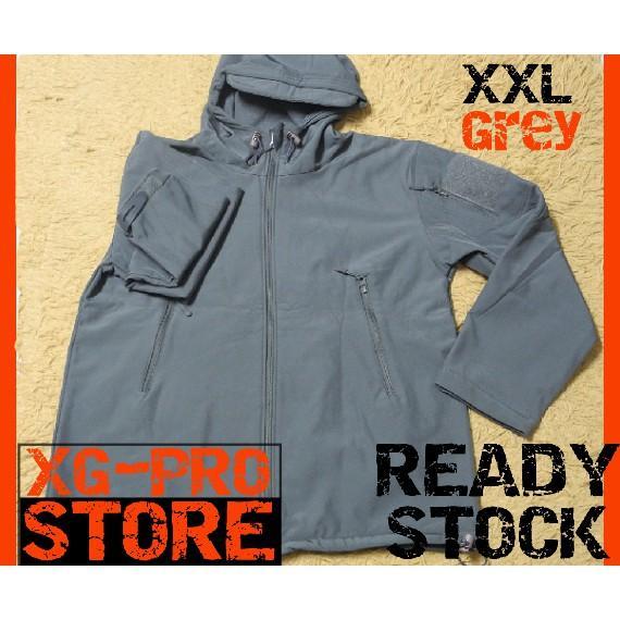 Tactical Men Jacket Shark Skin Soft Shell Windproof Coat … in Geylang - Image 1