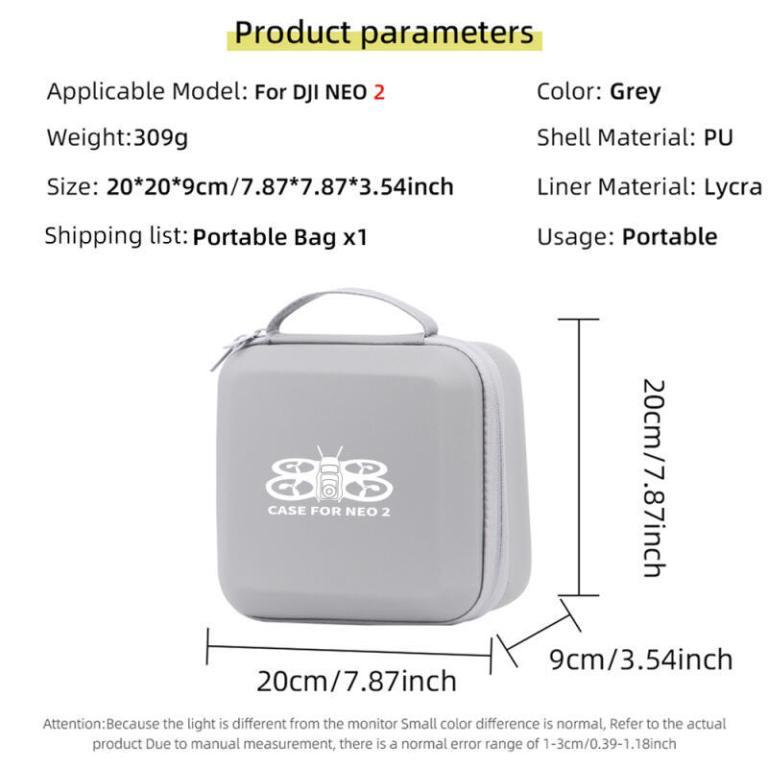 Hard Shell Handbag for DJI Neo 2 Waterproof Anti-Scratch … in Novena - Image 1