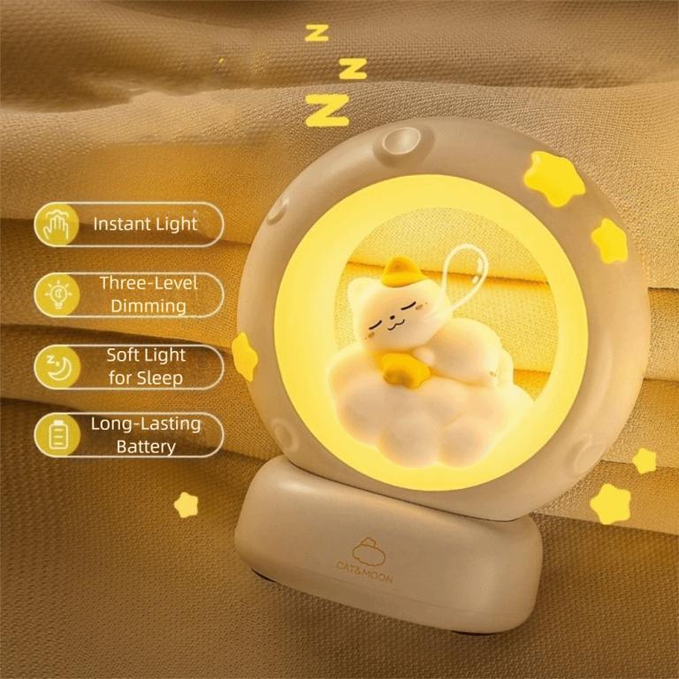 LOLLIPOP1 Cartoon Rabbit Lamps, USB Charging Eye Protection … in Sembawang - Image 1