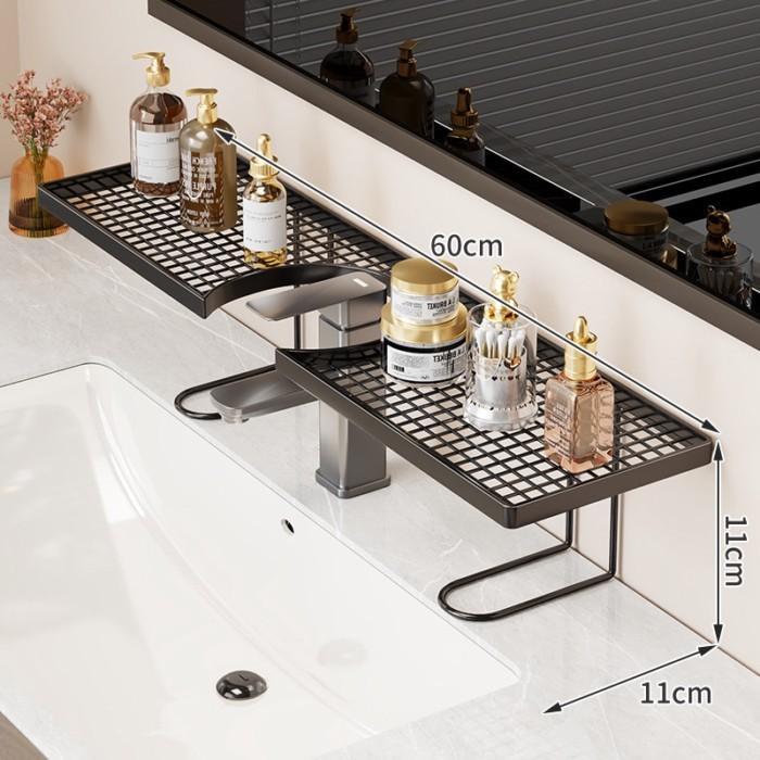 HOT!! Bathroom Sink Mirror Front Storage Rack Without … in North-Eastern Islands - Image 1