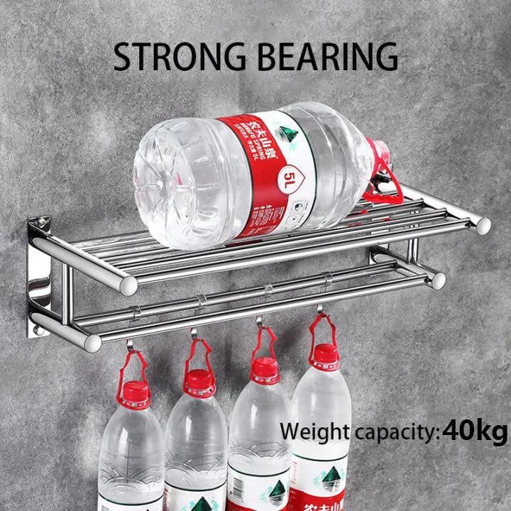Towel Rack 304 Stainless Steel Towel Rack 68/78/88cm … in Geylang - Image 1