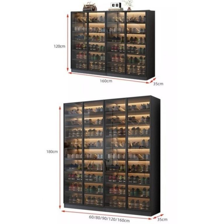 Shoe Cabinet Large Capacity Multi-Layer Integrated Shoe … in Novena - Image 1