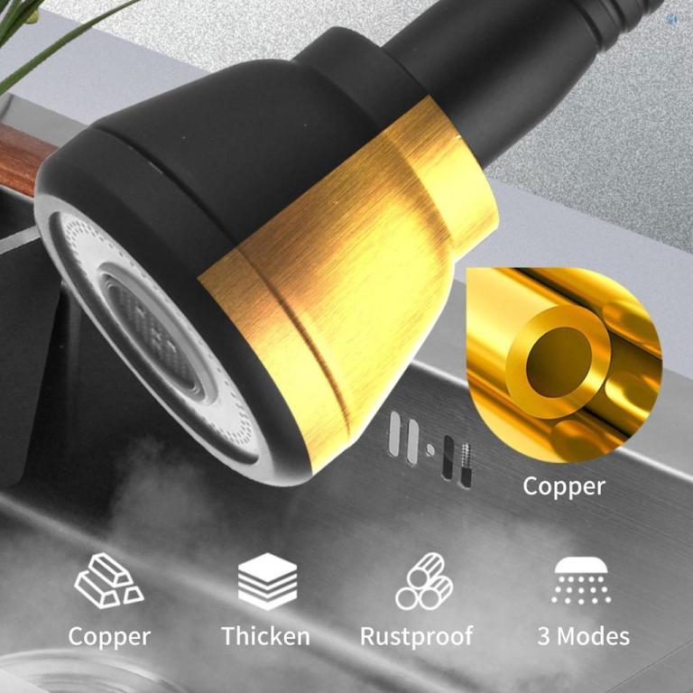 360° Rotatable Tap Head Faucet Extender Splash-Proof … in Bukit Batok - Image 1