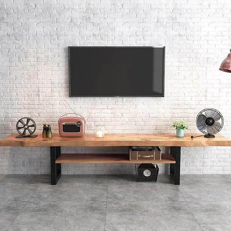 Rustic Solid Wood TV Console in North-Eastern Islands - Image 1