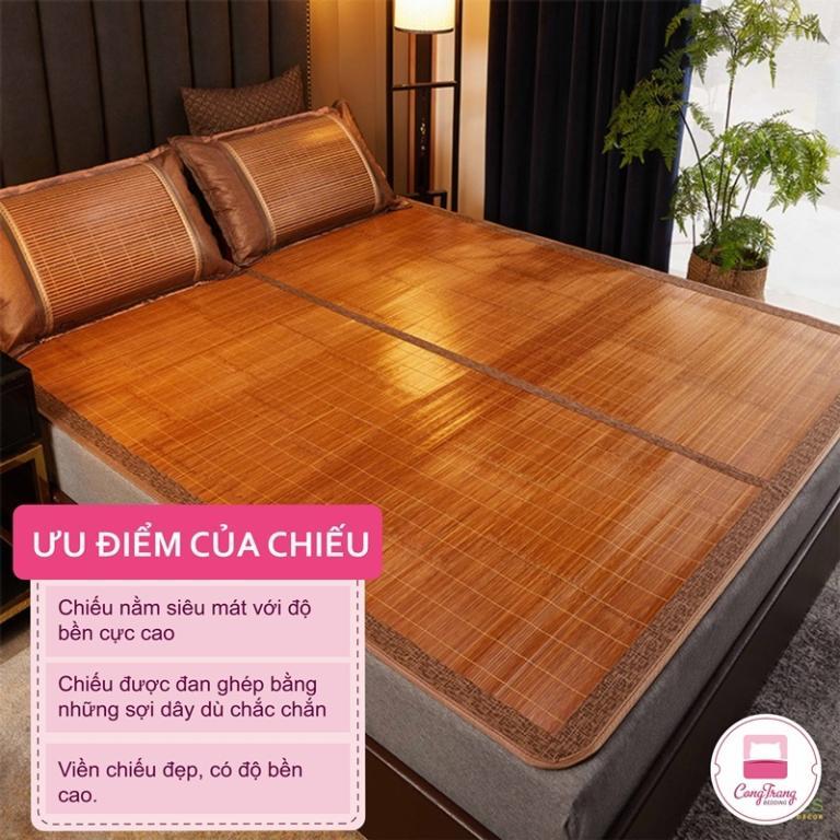 [Foldable] Curved Cold Rattan MatP PHONG ANH Bedding, Moc … in Woodlands - Image 1