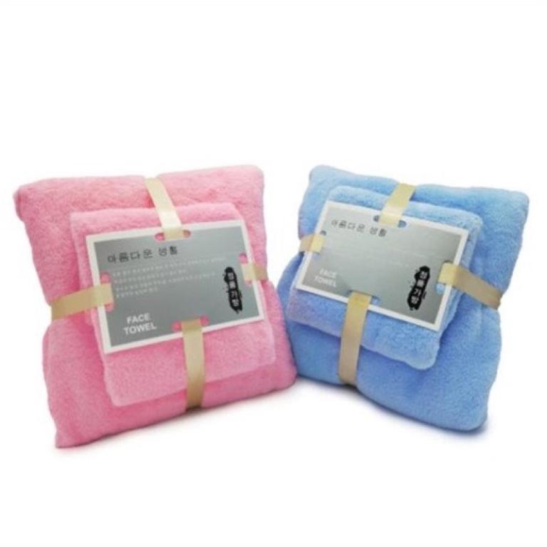 Colgate Velvet Towel Set 2 Pcs in Novena - Image 1