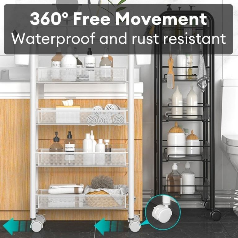 Assembly Instructions Included - Trolley Rack 3/ 4/ 5 Tier … in Mandai - Image 1