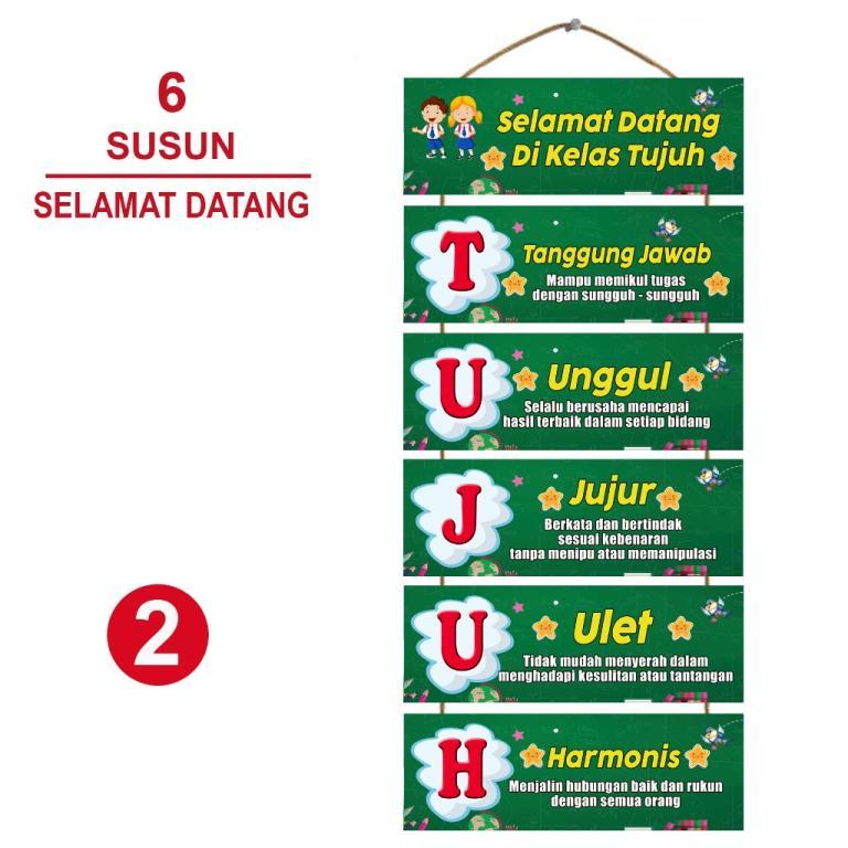 Classroom Door Hanging Decorations Welcome In Seven Class … in Bukit Batok - Image 1