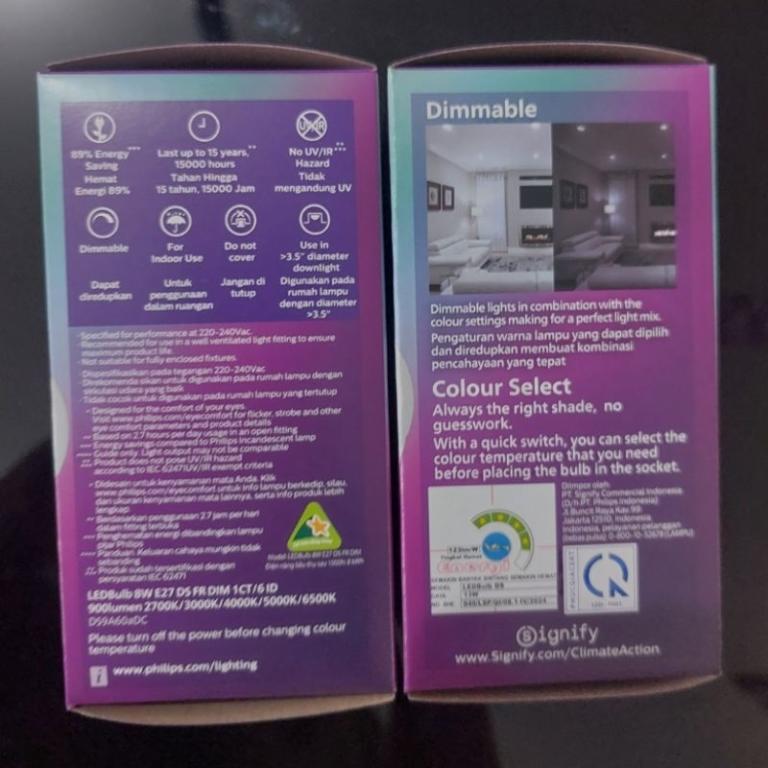 PHILIPS Selectable LED Dimmable Lamp 5 Colors Easy … in Sembawang - Image 1