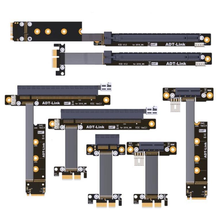 2017 New Type Graphics Card Extension Cable Adapter PCI-E … in Toa Payoh - Image 1