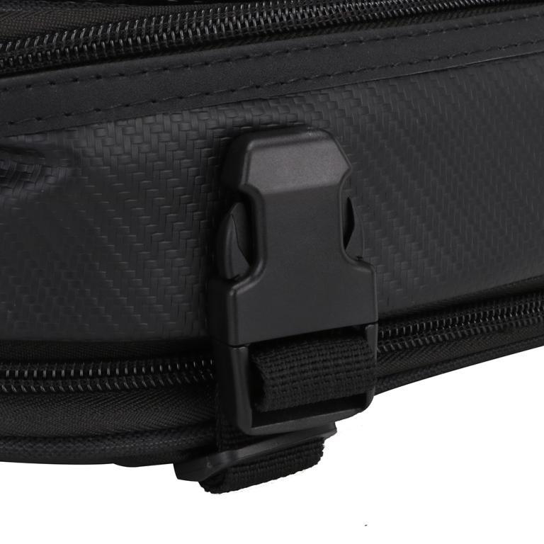 JFG RACING Motorcycle Rear Seat Luggage Pack Helmet Holder … in Geylang - Image 1