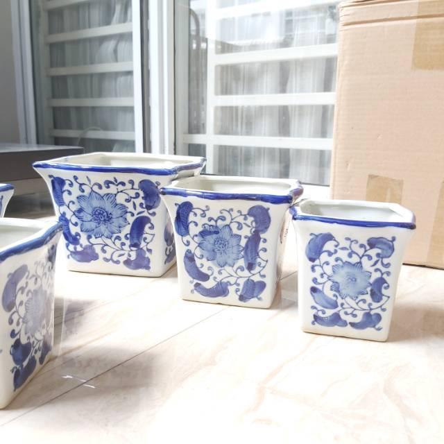 Ceramic Flower Pot set in Toa Payoh - Image 1
