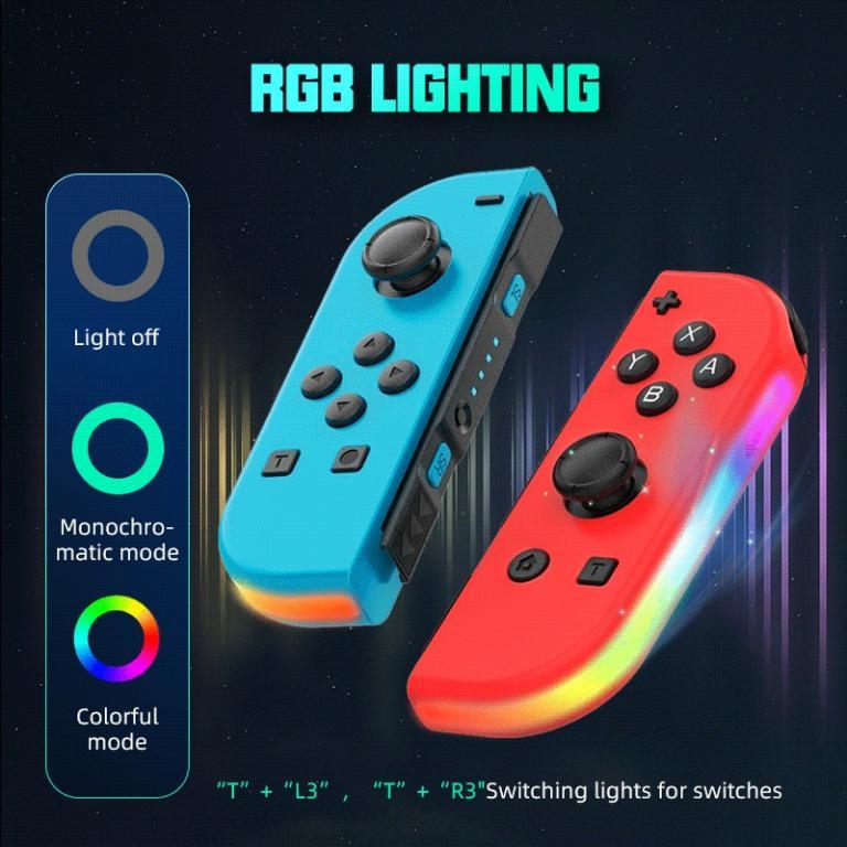 Joycon-Style Wireless Controller for Nintendo Switch/OLED/Li … in Novena - Image 1