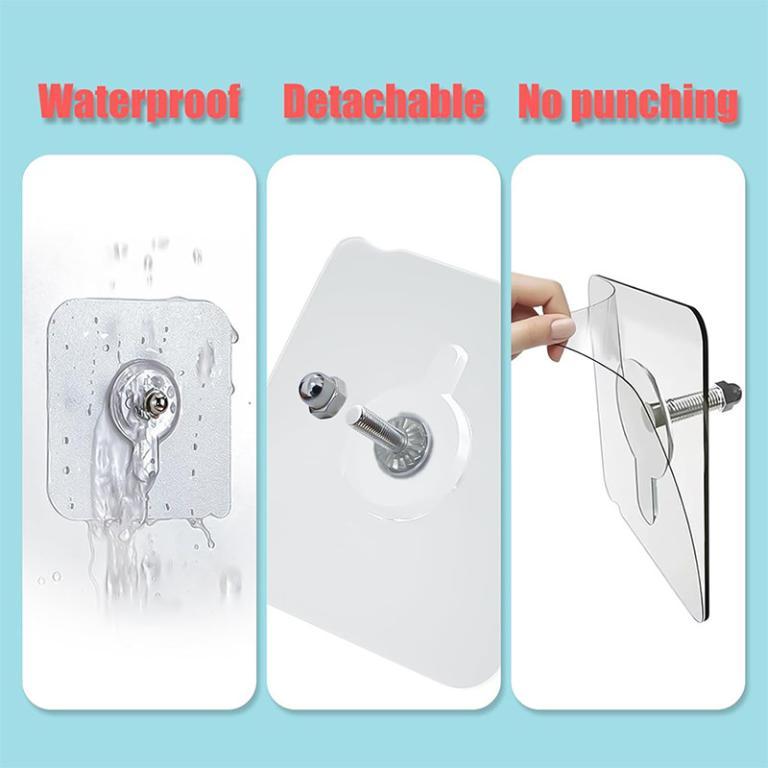 Self Adhesive Wall Hanging Screw Sticker Punch Free Frame … in North-Eastern Islands - Image 1